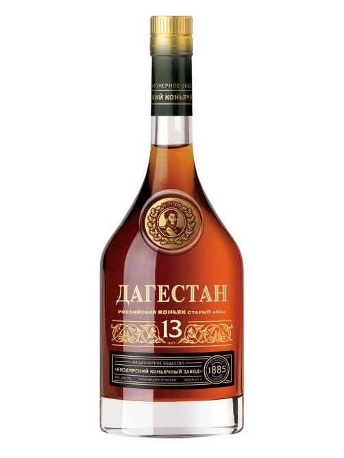 Коньяк Кизляр Дагестан КС, 0.5л