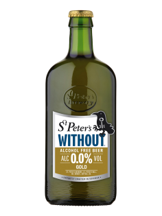 Пиво St.Peter's Without Gold светлое безалкогольное, 0.5л
