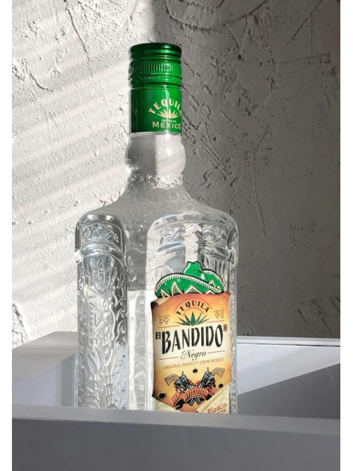 Текила El bandido negro blanco, 0.7л