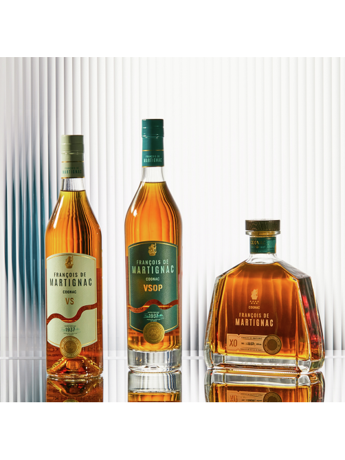 Коньяк Francois de Martignac в подарочной упаковке VSOP, 0.7л