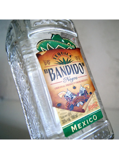 Текила El bandido negro blanco, 0.7л
