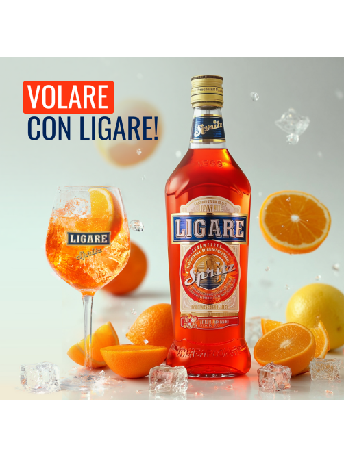 Напиток десертный Ligare Aperitivo Spritz, 0.85л