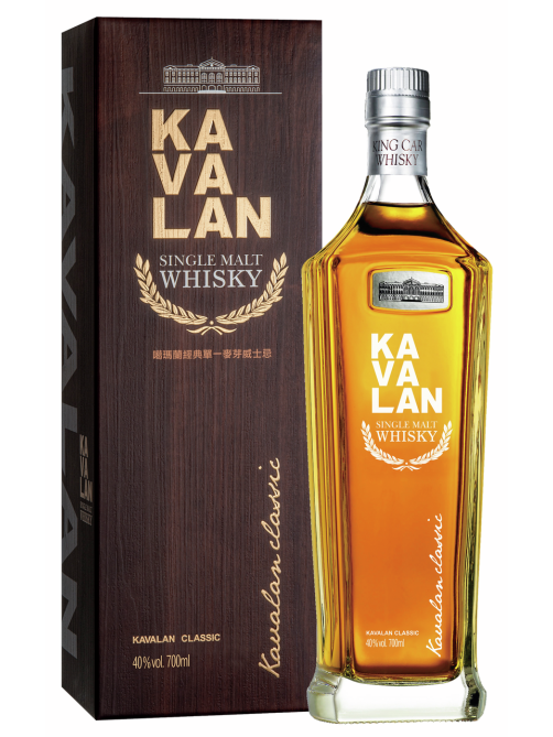 Виски Kavalan Classic Single Malt Whisky в подарочной упаковке, 0.7л