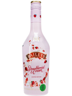 Ликер Baileys Strawberry & Cream с ароматом клубники и сливок, 0.5л
