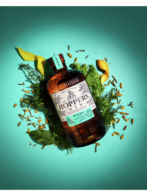 Джин Hoppers Original Dry, 0.7л