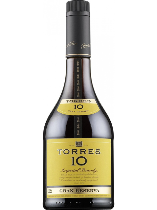Бренди Torres 10 Gran Reserva, 0.5л