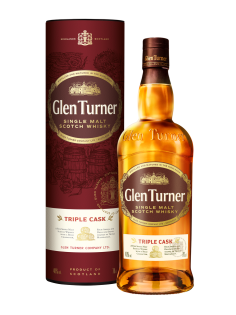 Виски шотландский Glen Turner Heritage Double Cask в подарочной упаковке, 0.7л
