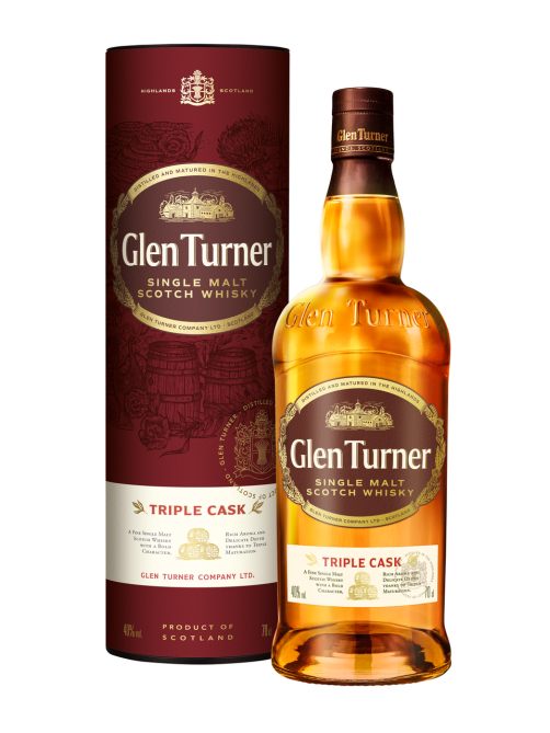 Виски шотландский Glen Turner Heritage Double Cask в подарочной упаковке, 0.7л