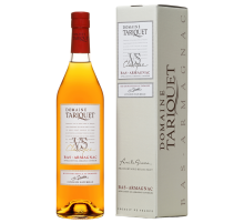 Бренди Domaine Du Tariquet Bas-Armagnac VS в подарочной упаковке, 0.7л