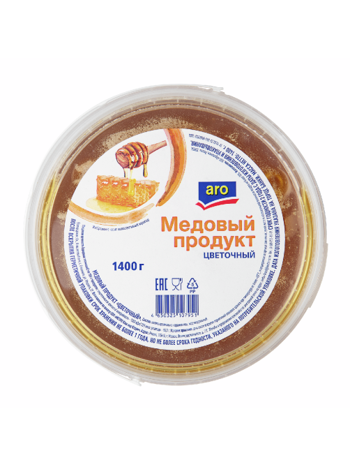 aro Продукт медовый цветочный, 1.4кг