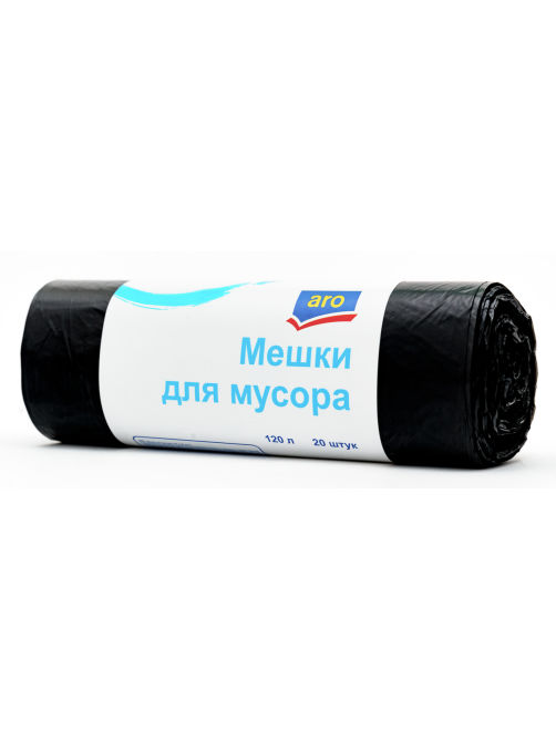 aro Мешки для мусора без тесемок 12мкм 70х110см 120л, 20шт