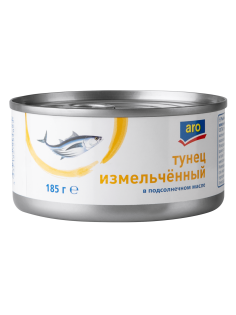 aro Тунец измельченный в масле, 185г