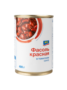 aro Фасоль красная в томатном соусе, 400г