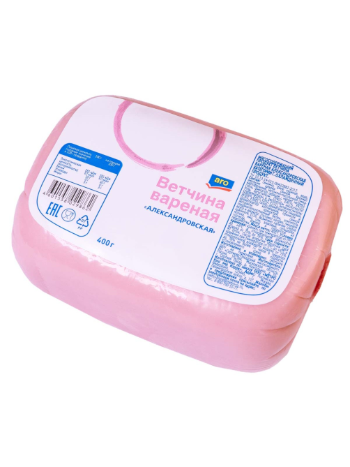 aro Ветчина Александровская из свинины вареная, 400г