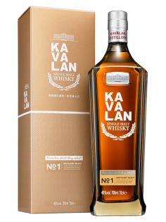 Виски Kavalan Distillery Select №1 Single Malt в подарочной упаковке, 0.7л