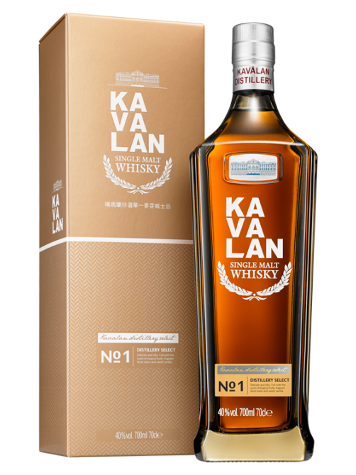 Виски Kavalan Distillery Select №1 Single Malt в подарочной упаковке, 0.7л