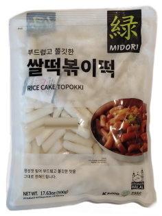 Палочки Midori рисовые токпокки, 500г