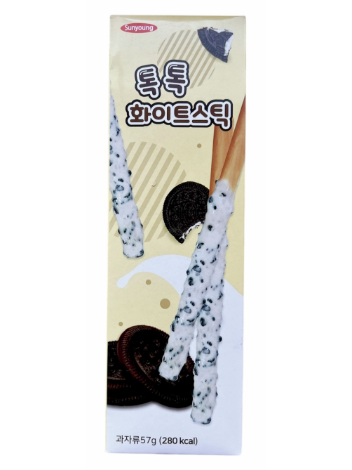 Палочки Sunyoung Food белая глазурь, 57г