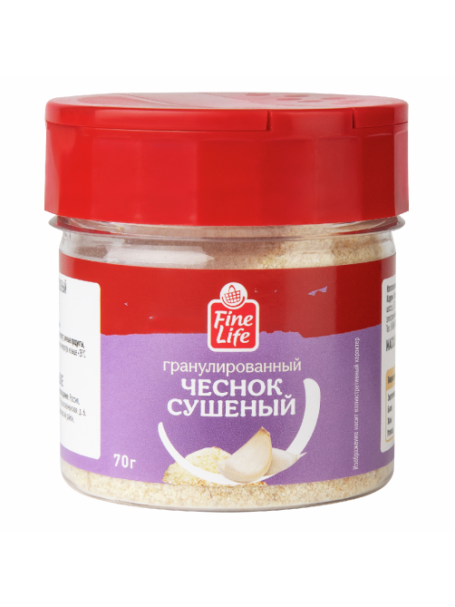 Fine Life Приправа чеснок сушеный, 70г