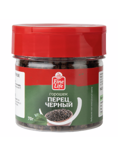 Fine Life Приправа перец черный горошек, 70г