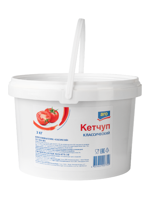 aro Кетчуп классический, 3кг