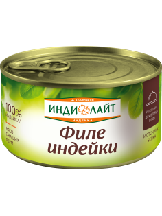 Индейка Индилайт филе в соусе, 325г