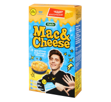 Макароны рожки Foody Mac&Cheese с сырным соусом Чеддер классический, 143г