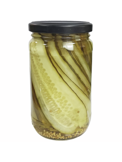 Огурцы маринованные EcoFood Для сэндвичей, 350г