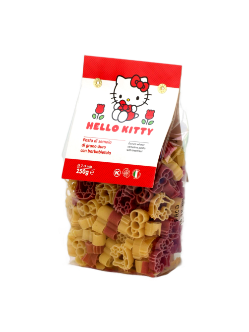 Макароны фигурные детские Dalla Costa Hello Kitty со свеклой, 250г