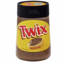 Паста Twix шоколадная с какао и печеньем, 350г