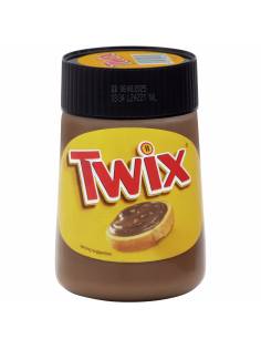 Паста Twix шоколадная с какао и печеньем, 350г