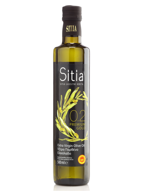 Масло оливковое Sitia Extra Virgin нерафинированное, 500мл