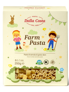 Макароны фигурные детские Dalla Costa Farm Pasta, 250г
