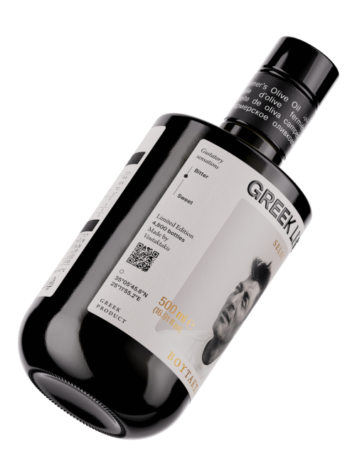 Масло оливковое Greek Legend Extra Virgin Select Voutaktakis с легкой горчинкой, 500мл