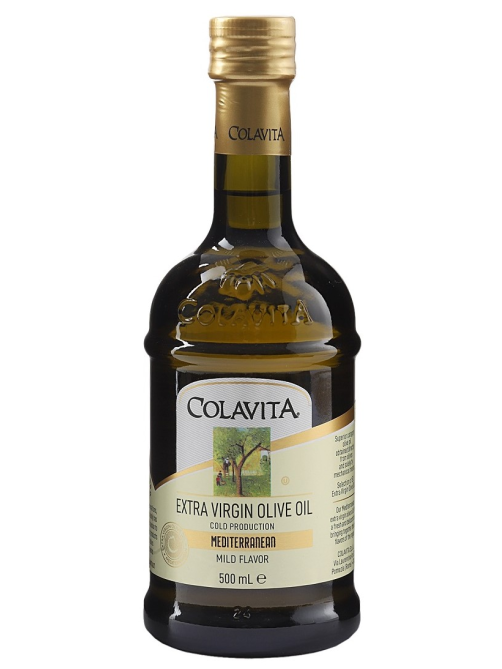 Масло оливковое Colavita Mediterranean Extra Virgin нерафинированное, 500мл