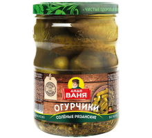 Огурцы Дядя Ваня Рязанские соленые, 950г