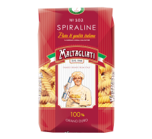 Макароны спирали Maltagliati Spiraline №102 высший сорт ГОСТ, 450г