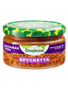 Баклажан Бондюэль Брускетта, 220г