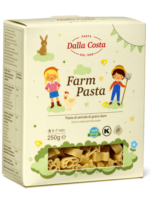 Макароны фигурные детские Dalla Costa Farm Pasta, 250г
