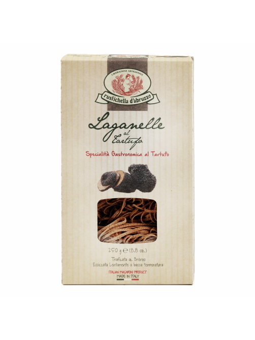 Макароны гнезда Rustichella d'abruzzo Laganelle аl Tartufo с трюфелем яичные, 250г