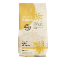 Макароны вермишель Felicetti Filini all'Uovo №293, 250г