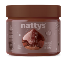 Паста Nattys шоколадная молочный шоколад-фундук, 325г