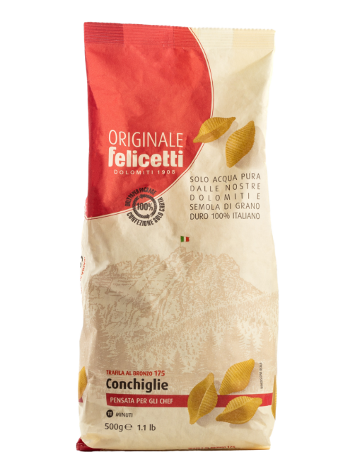 Макароны ракушки Felicetti Conchiglie №175, 500г