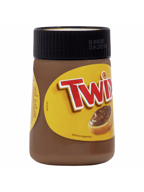 Паста Twix шоколадная с какао и печеньем, 350г
