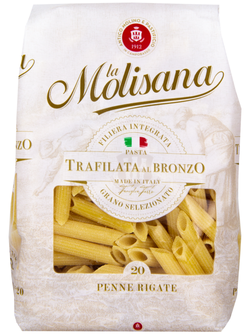 Макароны La Molisana перья рифленые, 450г