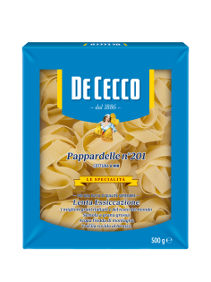 Макароны гнезда De Cecco Pappardelle №201, 500г