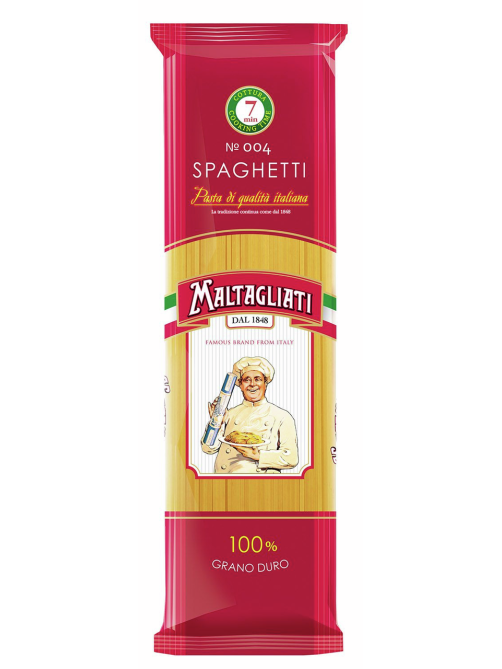 Макароны спагетти Maltagliati Spaghetti №004, 450г