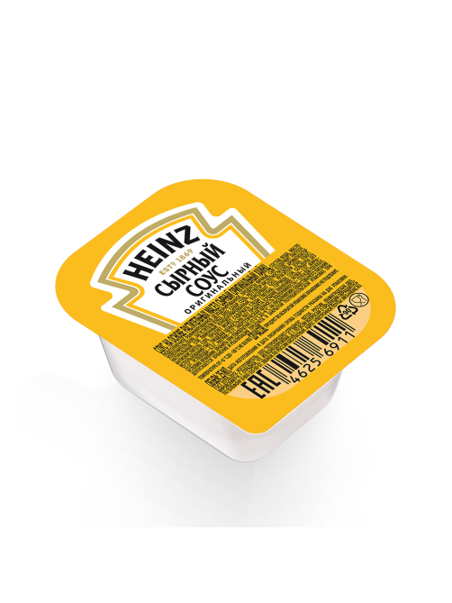 Соус Heinz сырный (25мл x 125шт), 3.125кг