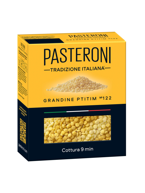 Макароны птитим Pasteroni Grandine Ptitim №122 высший сорт, 400г