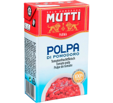 Томаты Mutti резаные в томатном соке, 500г